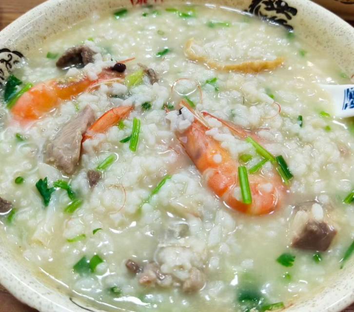 鲜虾粥