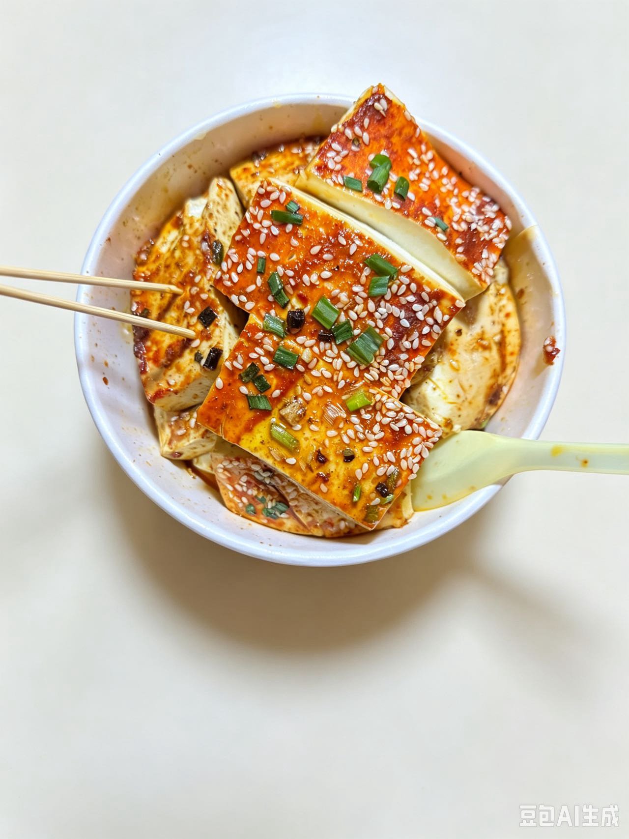 酱汁铁板豆腐